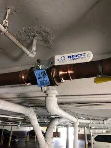 Copper pipe repair and valve work for Backflow Testing in New Market